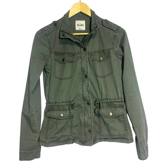 Mudd Jackets & Blazers - MUDD Military Style Cargo Jacket/Coat. Army Green/Olive/Khaki, Size S